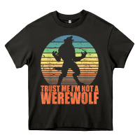 Asphalt trust me i'm not a werewolf men boys halloween costume Heavy Core Tee - trangStudio