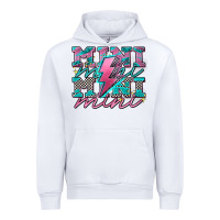 White racing mini Urban Hoodie - AdoDesignShop