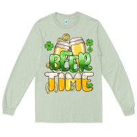 Matcha St.Patrick's Beer time Long Sleeve Tee - HowdyJamesFarm
