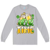 Moon Dust St.Patrick's Beer time Long Sleeve Tee - HowdyJamesFarm