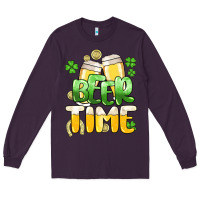 Plum St.Patrick's Beer time Long Sleeve Tee - HowdyJamesFarm