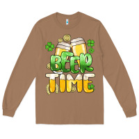 Toasted Coconut St.Patrick's Beer time Long Sleeve Tee - HowdyJamesFarm