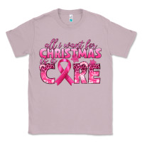 Lilac all i want for christmas is a cure breast cancer Classic Tee - texasbilliewilder