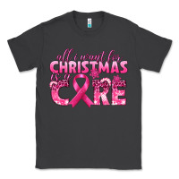 Smoke all i want for christmas is a cure breast cancer Classic Tee - texasbilliewilder