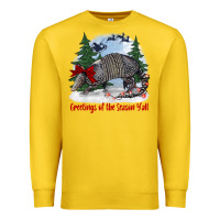 Lemon greetings of the season y'all with armadillo Premium Sweatshirt - BarkalooDesign
