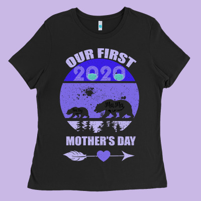 Our First Baby Mama Mother S Day Ladies Tee Designed By Bettercallsaul