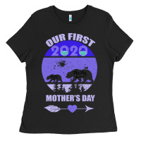 Black Our First Baby Mama Mother s Day Ladies Tee - Bettercallsaul