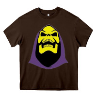 Chocolate Brown Skelator He Man Masters Of The Universe gift Heavy Core Tee - trangStudio