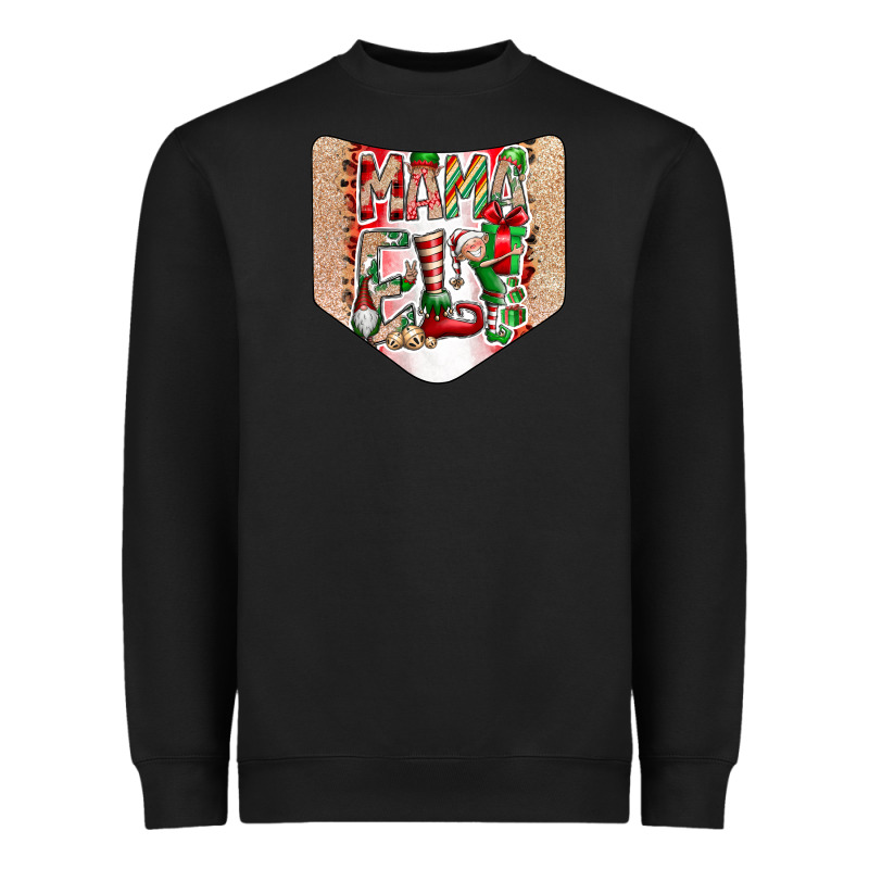 Christmas Pocket Heavyweight Sweatshirt by CowhideDigitalArt | Teevron