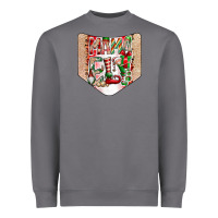 Storm Christmas Pocket Heavyweight Sweatshirt - CowhideDigitalArt