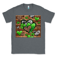 Charcoal Heather st patricks day hearts Classic Tee - Jasminsmagicworld