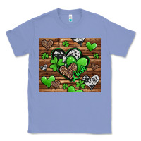 Colony Blue st patricks day hearts Classic Tee - Jasminsmagicworld