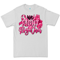 Dove Grey we fight together breast cancer Premium Tee - RanaPortraitStore