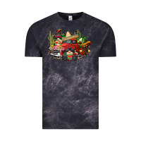 Cloud Black cinco de mayo truck Vintage Tee - CowGirlArtShop
