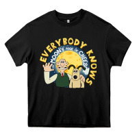Everybody Knows The Moons Made Of Cheese! Heavy Core Tee | Teevron