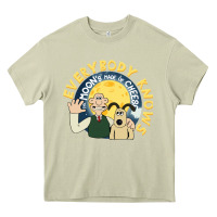 Mossy everybody knows the moons made of cheese! Heavy Core Tee - trangStudio