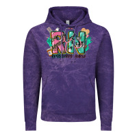 Cloud Purple registered nurse Vintage Hoodie - CowGirlArtShop