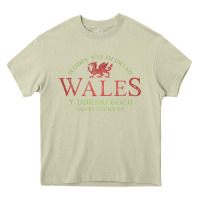Mossy Rugby Welsh Gift Red Dragon Flag of Wales Heavy Core Tee - trangStudio
