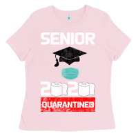 Bubblegum Pink Senior 2020 Quarantined Ladies Tee - Bettercallsaul
