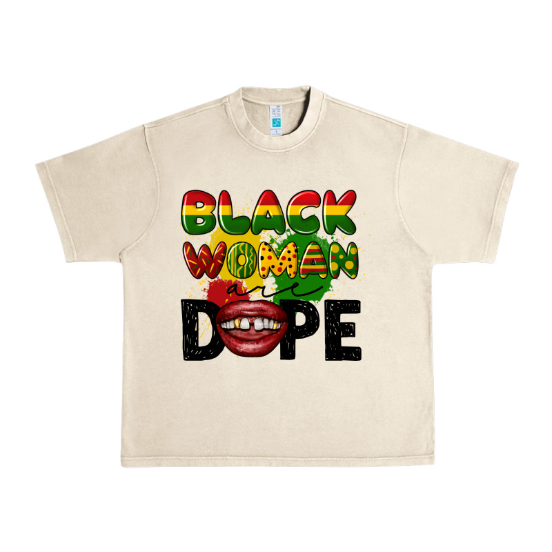 Black Woman Are Dope Urban Heavy Tee by CowGirlArtShop | Teevron