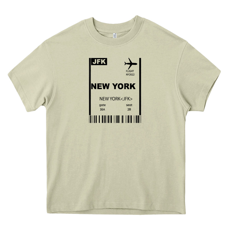 New York City City Nyc America Fly Travel Heavy Core Tee by trangStudio | Teevron