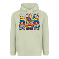 Matcha lgbtq gnome Heavyweight Hoodie - BarkalooDesign