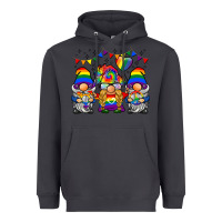 Smoke lgbtq gnome Heavyweight Hoodie - BarkalooDesign