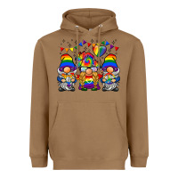 Toasted Coconut lgbtq gnome Heavyweight Hoodie - BarkalooDesign