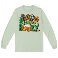 Matcha Bad and boozy St. Patrick's Day Long Sleeve Tee - CowGirlArtShop