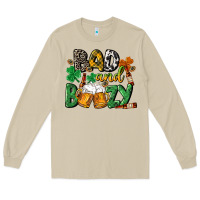 Mushroom Bad and boozy St. Patrick's Day Long Sleeve Tee - CowGirlArtShop