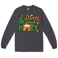 Smoke Bad and boozy St. Patrick's Day Long Sleeve Tee - CowGirlArtShop