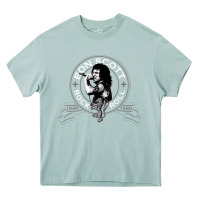 Bon Scott Rock N' Roll Lion Shield Heavy Core Tee | Teevron
