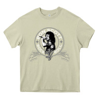 Mossy Bon Scott Rock n' Roll Lion Shield Heavy Core Tee - trangStudio