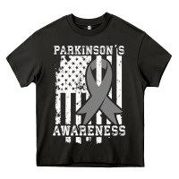 Asphalt Parkinson's Disease Awareness T  Gift for PD Patients Heavy Core Tee - trangStudio