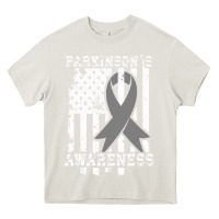 Cream Parkinson's Disease Awareness T  Gift for PD Patients Heavy Core Tee - trangStudio