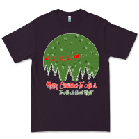 Plum Merry Christmas To All To All A Good Night Premium Tee - Bettercallsaul