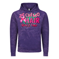 Cloud Purple Chemo hair don't care Cancer Awareness Vintage Hoodie - HowdyJamesFarm