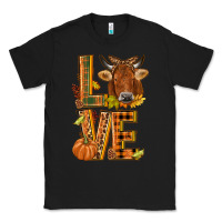 Black Love fall cow Classic Tee - NancyCooperArtShop