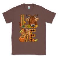 Chestnut Love fall cow Classic Tee - NancyCooperArtShop
