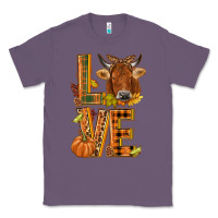 Lavender Love fall cow Classic Tee - NancyCooperArtShop