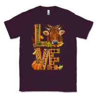 Plum Love fall cow Classic Tee - NancyCooperArtShop
