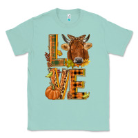 Seafoam Love fall cow Classic Tee - NancyCooperArtShop