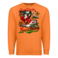 Carrot louisiana christmas with santa Premium Sweatshirt - BarkalooDesign