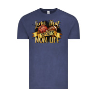Vintage Denim livin that sports mom life Vintage Tee - CowGirlArtShop