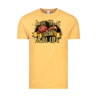 Vintage Mustard livin that sports mom life Vintage Tee - CowGirlArtShop