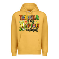 Mustard tequila is my spirit animal Premium Hoodie - LillyAllenDesigns