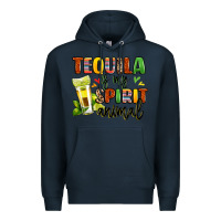 Navy tequila is my spirit animal Premium Hoodie - LillyAllenDesigns