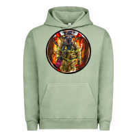 Pigment Oil Green firefighter coasters Urban Hoodie - AdoDesignShop