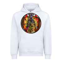 White firefighter coasters Urban Hoodie - AdoDesignShop