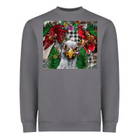Storm Chicken Heavyweight Sweatshirt - CowhideDigitalArt